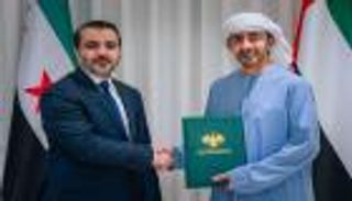 حملها الشيباني.. محمد بن زايد يتلقى رسالة خطية من الرئيس السوري