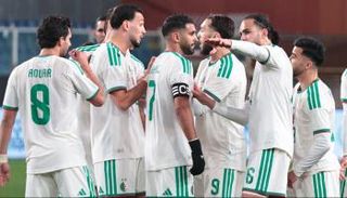 لاعبو منتخب الجزائر