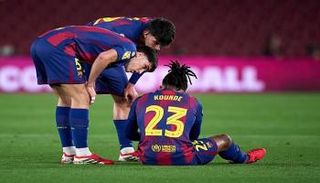 نجوم برشلونة الإسباني
