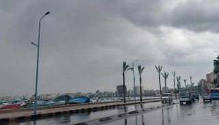 أمطار رعدية ورياح تضرب مصر