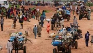 جانب من حركة النزوح في دارفور السودانية - أرشيفية