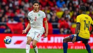أشرف حكيمي، نجم منتخب المغرب