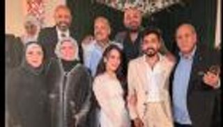 الفنان محمد رضوان يحتفل بخطوبة ابنته بحضور نجوم الفن