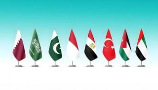 أعلام الإمارات و 7 دول