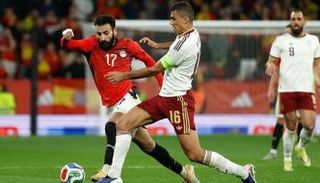 مباراة إسبانيا ومصر