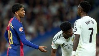 لامين يامال وفينيسيوس في كلاسيكو برشلونة وريال مدريد