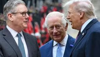 تشارلز يتوسط ترامب وستارمر 