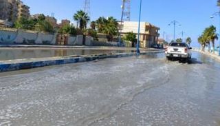 أمطار تضرب محافظة مطروح