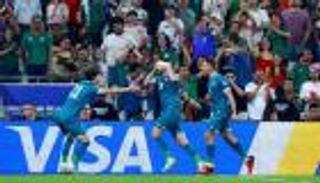 بالأهازيج والأعلام.. استقبال حافل للمنتخب العراقي في الأردن (فيديو)