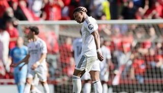 مبابي في مباراة ريال مايوركا وريال مدريد