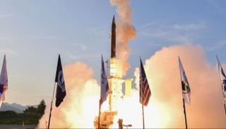 أحد صواريخ آرو الاعتراضية
