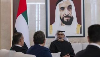  الشيخ خالد بن محمد بن زايد آل نهيان، ولي عهد أبوظبي رئيس المجلس التنفيذي لإمارة أبوظبي