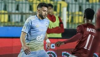 جانب من مباراة الأهلي ضد سيراميكا