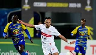 مباراة الزمالك وشباب بلوزداد