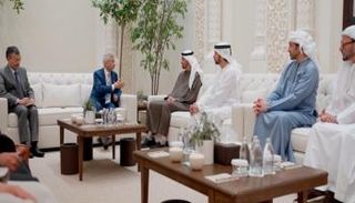 رئيس دولة الإمارات يستقبل وزير الشؤون الخارجية في الهند