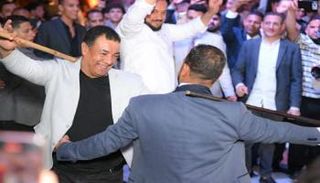 هشام الجخ في حفل زفاف بمصر