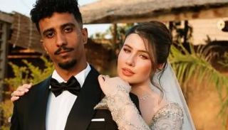 سلمى عبدالعظيم وزوجها