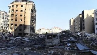 جانب من الدمار في لبنان