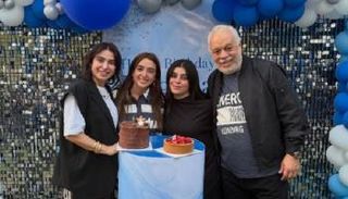 روجينا تحتفل بعيد ميلادها