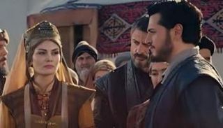 لقطة من مسلسل المؤسس أورهان،