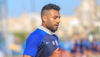 حسام حسن مهاجم مودرن سبورت السابق