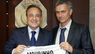جوزيه مورينيو وفلورنتينو بيريز في ريال مدريد