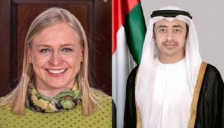 الشيخ عبدالله بن زايد آل نهيان وإلينا فالتونين