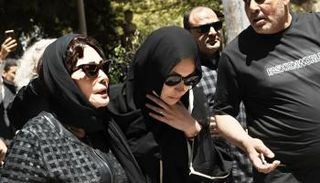 جنازة والد الفنانة منة شلبي