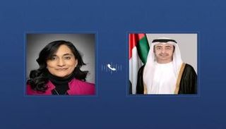 الشيخ عبدالله بن زايد آل نهيان ووزيرة خارجية كندا