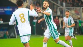 أمين غويري، مهاجم منتخب الجزائر