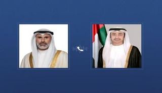 الشيخ عبدالله بن زايد آل نهيان ووزير خارجية الكويت
