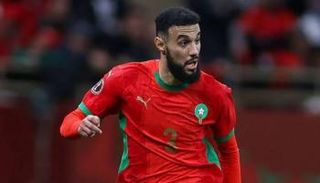 نصير مزراوي بقميص منتخب المغرب