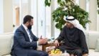 محمد بن زايد والشرع.. مباحثات إماراتية-سورية حول تطورات الشرق الأوسط