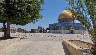 قبة الصخرة بالمسجد الأقصى