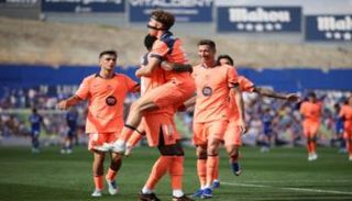 من فوز برشلونة على خيتافي 