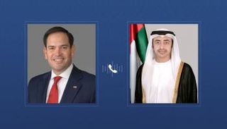  الشيخ عبدالله بن زايد آل نهيان وماركو روبيو