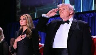 الرئيس الأمريكي وزوجته ميلانيا ترامب