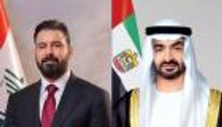 محمد بن زايد يؤكد دعم الإمارات لاستقرار العراق خلال تهنئته للزيدي