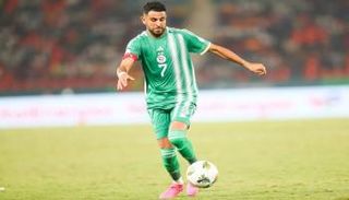 رياض محرز، نجم منتخب الجزائر
