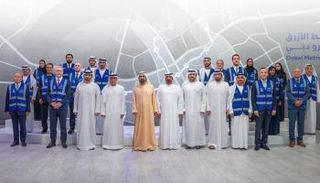 الشيخ محمد بن راشد آل مكتوم يدشن الخط الأزرق لمترو دبي
