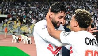 من مباراة الزمالك وسموحة