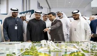 الشيخ محمد بن زايد آل نهيان يزور 
