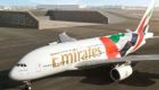 علم الدولة بتصميم جديد في &laquo;إيرباص A380&raquo;.. &laquo;طيران الإمارات&raquo; تحلّق بالفخر الوطني