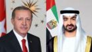 محمد بن زايد وأردوغان يبحثان علاقات التعاون والتطورات الإقليمية