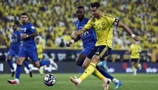 جانب من ديربي النصر والهلال
