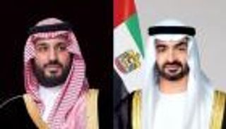 محمد بن زايد يبحث مع ولي العهد السعودي تطورات الأوضاع الإقليمية