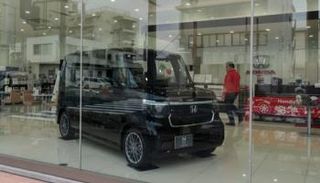 سيارة هوندا في معرض باليابان