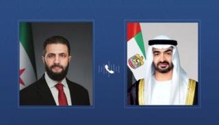 اتصال هاتفي بين الشيخ محمد بن زايد آل نهيان والرئيس السوري