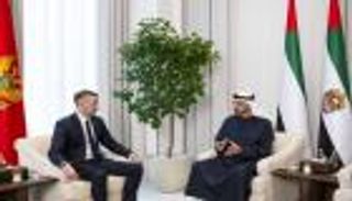 محمد بن زايد يبحث مع رئيس وزراء مونتينيغرو تعزيز العلاقات والمستجدات الإقليمية