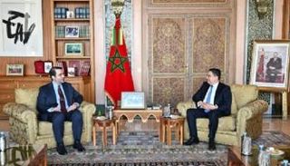 وزيرا خارجية المغرب وسوريا